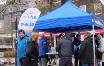Freie Wähler und Bund der Steuerzahler sammeln in Winterberg erfolgreich Unterschriften gegen KAG-Beiträge (Straßenausbaubeiträge)