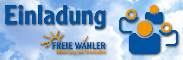 Einladung zur Mitglieder- und Vorstandssitzung in Winterberg