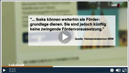 Ikeks können weiterhin als Fördergrundlage dienen. Sie sind jedoch künftig keine zwingende Fördervoraussetzung!!!