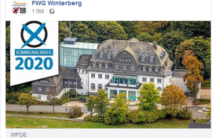 WP-Presse: Kommunalwahl 2020 in Winterberg - die wichtigsten Infos